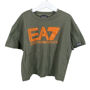 Unisex EA7 Emporio Armani - T-shirt, size 110 - 116 - Green (1)