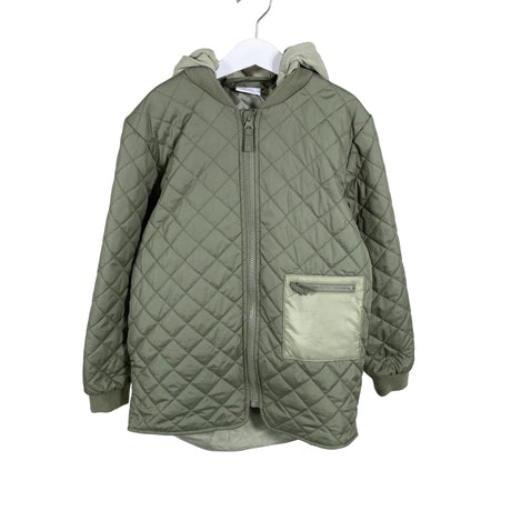 Unisex Lindex - Quilted jacket, size 134 - 140 - Green ()