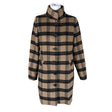 Unisex Happy Holly - Wool coat, size 40 - Brown ()