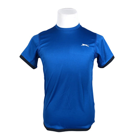 Unisex Slazenger - Sports shirt, short sleeve, size XS - Blue ()