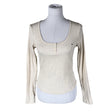 Unisex Tommy Jeans (Tommy Hilfiger) - Tricot shirt, size 40 - Beige ()
