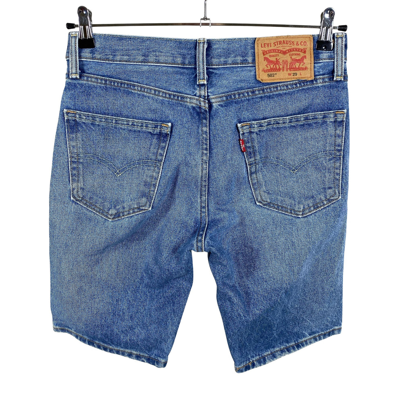 Unisex Levi's - Denim shorts, size W29 - Light blue (2)