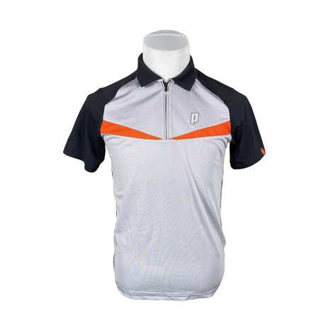 Unisex Prince - Sports shirt, short sleeve, size M - Gray ()