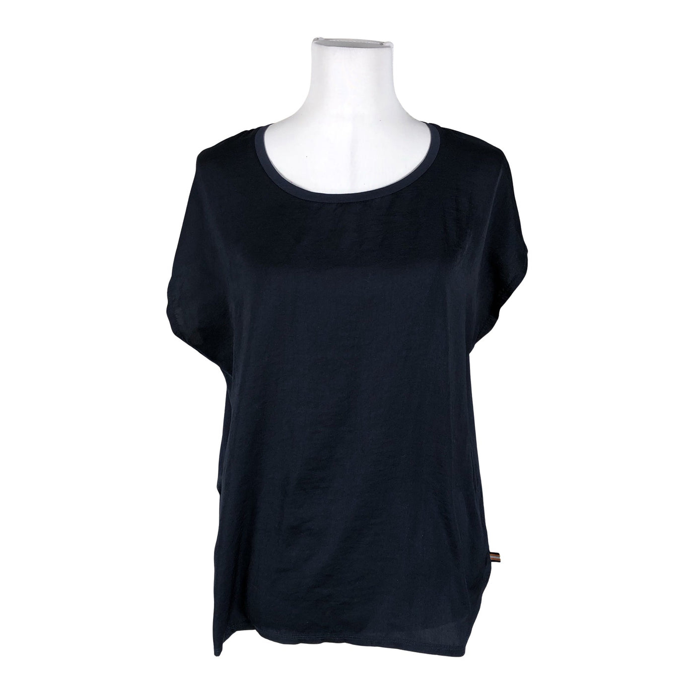 Unisex Holly & Whyte by Lindex - Short-sleeved blouse, size 40 - Blue (1)