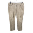 Unisex Steilmann - Velvet pants, size 44 - Beige ()
