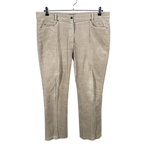 Unisex Steilmann - Velvet pants, size 44 - Beige (1)