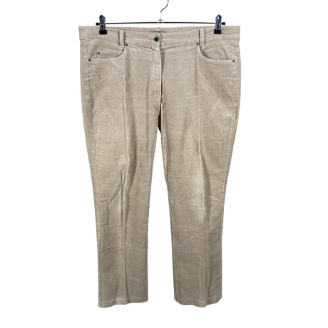Unisex Steilmann - Velvet pants, size 44 - Beige ()
