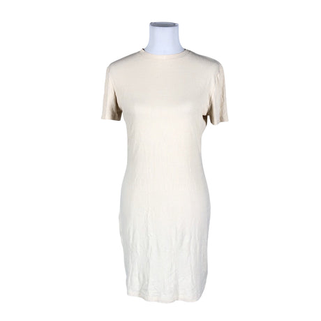 Unisex Na-KD - Tricot dress, size 40 - Beige ()