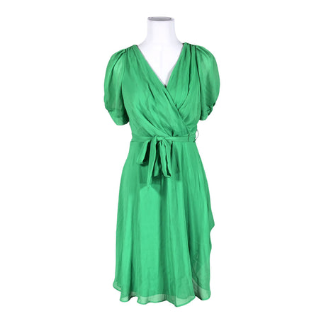 Unisex DKNY - Schiffon dress, size 36 - Green ()