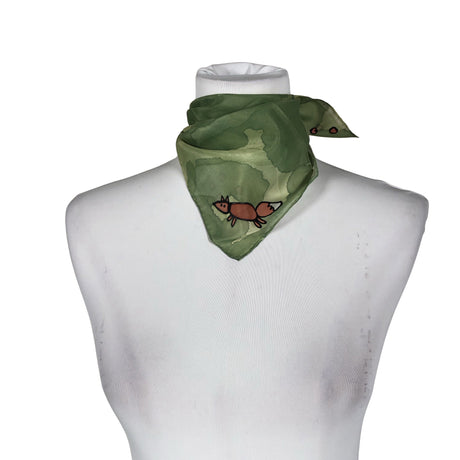 Unisex Handmade - Scarf, size Mini - Green ()