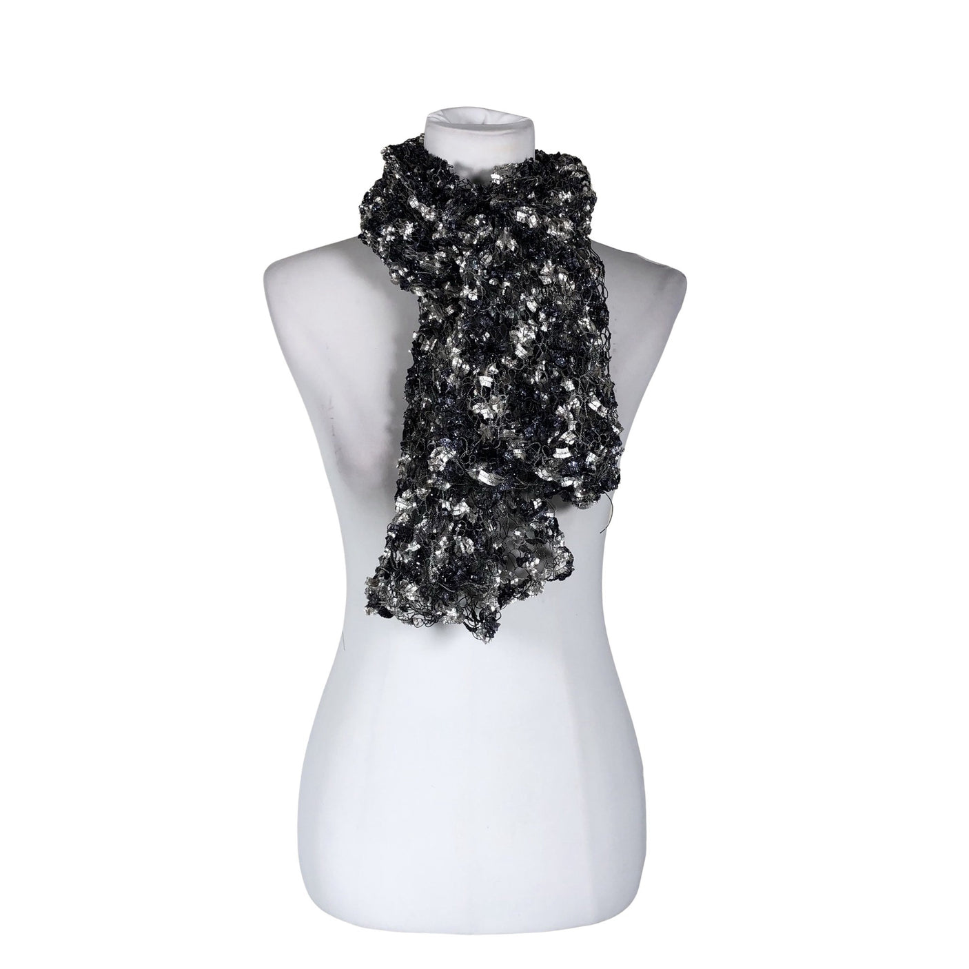 Unisex Handmade - Scarf, size Maxi - Blue (1)