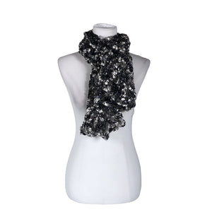 Unisex Handmade - Scarf, size Maxi - Blue (1)
