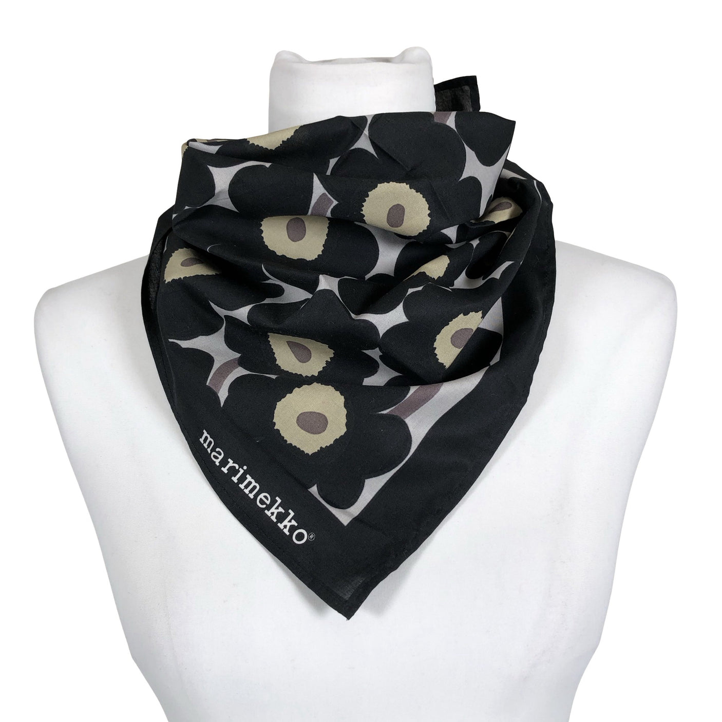 Unisex Marimekko - Scarf, size Midi - Black (1)