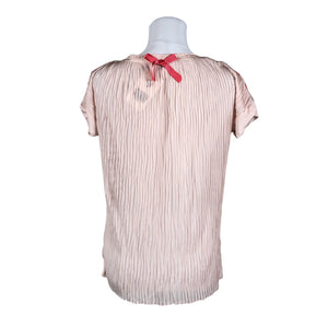 Unisex Marella - Short-sleeved blouse, size 38 - Light pink (2)