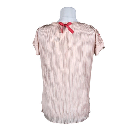 Unisex Marella - Short-sleeved blouse, size 38 - Light pink (2)