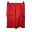Unisex August Silk - Fabric skirt, size 38 - Red ()