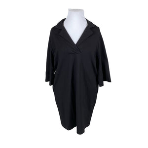 Unisex Umu - Tricot dress, size 44 - Black (1)