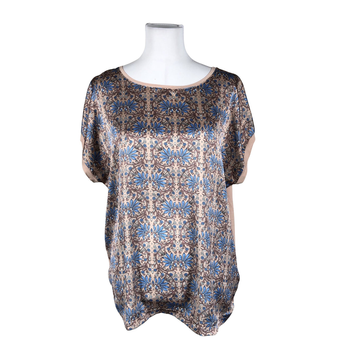 Unisex Your Face - Short-sleeved blouse, size 40 - Light pink (1)
