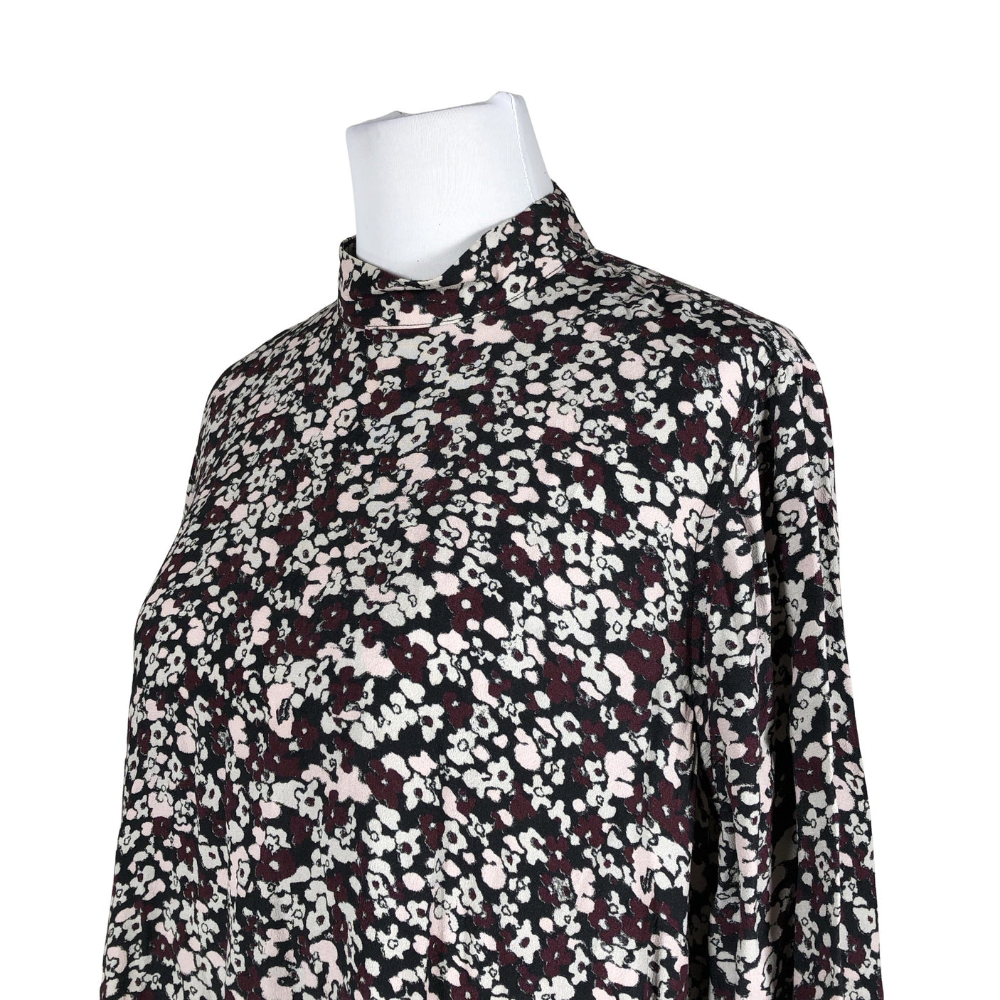Unisex Ganni - Schiffon dress, size 40 - Brown (2)