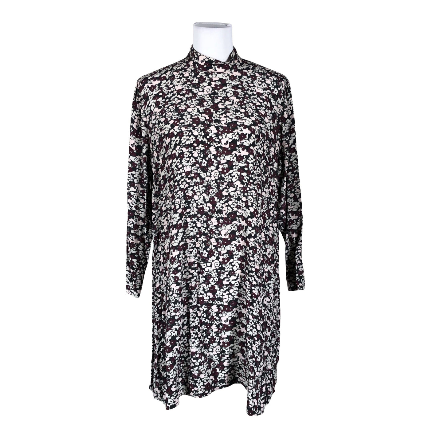 Unisex Ganni - Schiffon dress, size 40 - Brown (1)