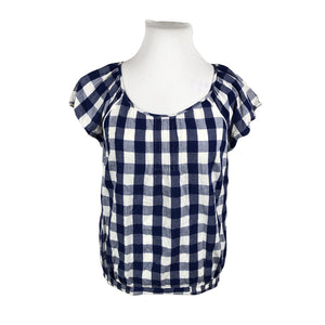 Unisex Lindex - Short-sleeved blouse, size 42 - Blue (1)