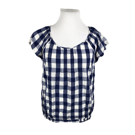 Unisex Lindex - Short-sleeved blouse, size 42 - Blue ()
