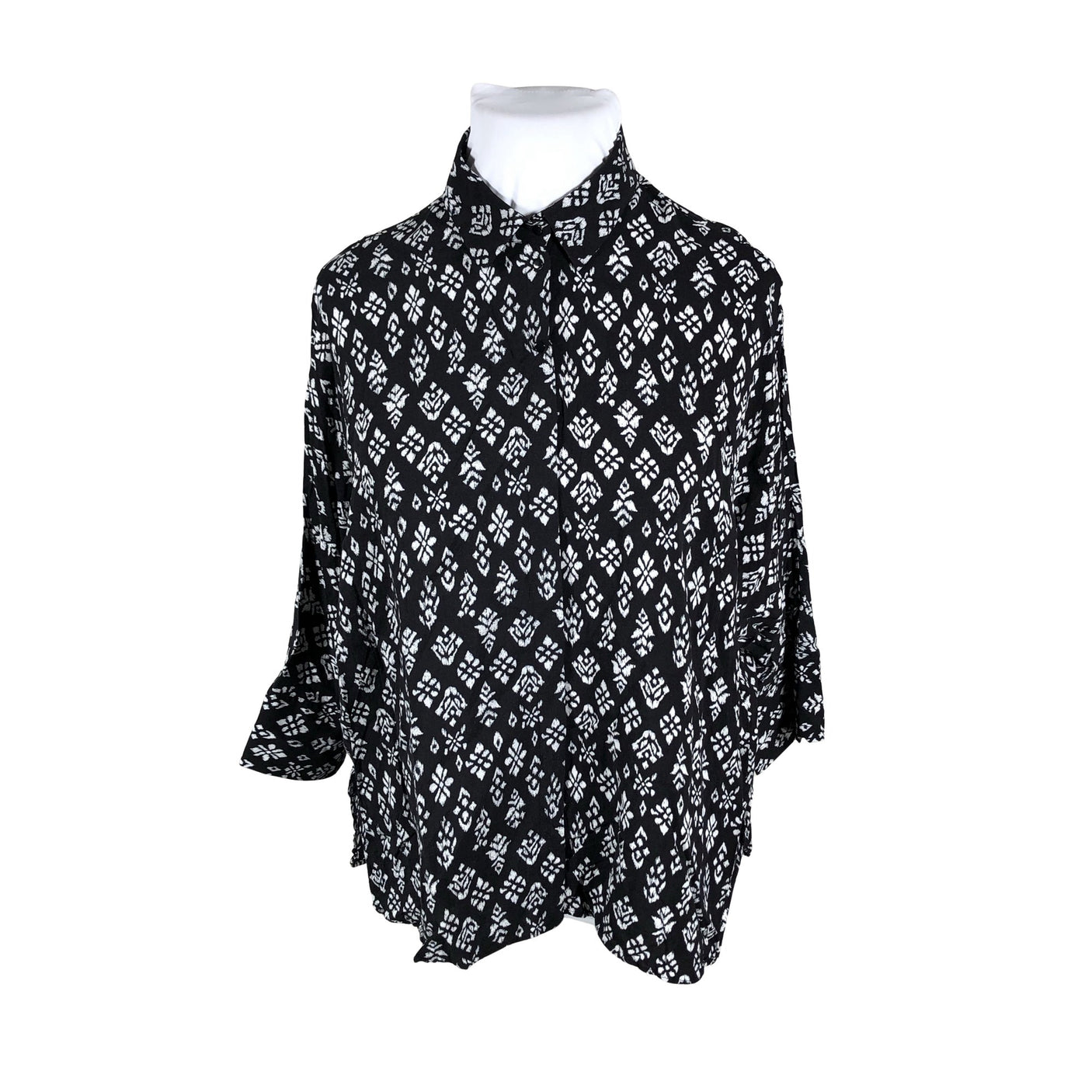 Unisex The Shirt Factory - Blouse, size 44 - Black (1)