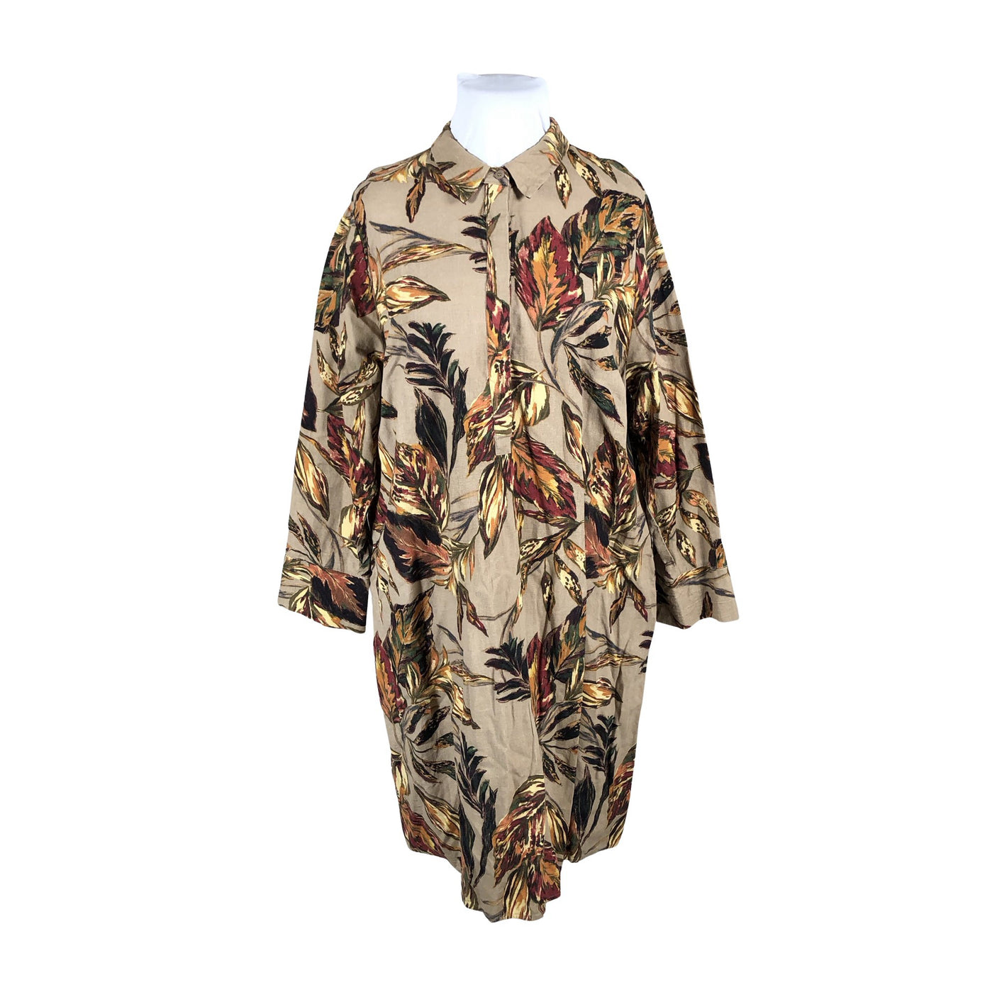 Unisex Ulla Popken - Dress, size 50 - Brown (1)