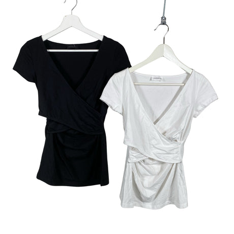 Unisex Even&Odd - T-shirt, size 36 - Black ()