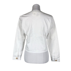 Unisex Claire Paris - Denim jacket, size 36 - White (2)