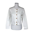 Unisex Claire Paris - Denim jacket, size 36 - White ()