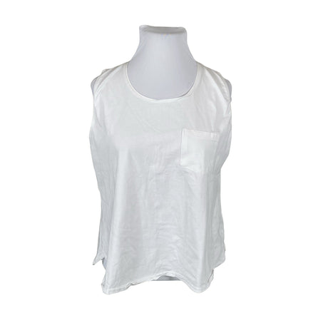 Unisex Nanso - Tricot tank top, size 44 - White ()