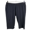 Unisex Ulla Popken - Tricot shorts, size 50 - Black ()