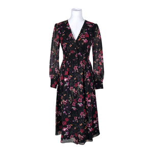 Unisex Ted Baker - Schiffon dress, size 36 - Black (1)