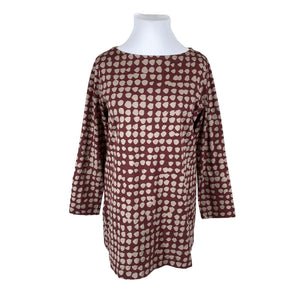 Unisex Marimekko - Tricot tunic, size 44 - Brown (1)