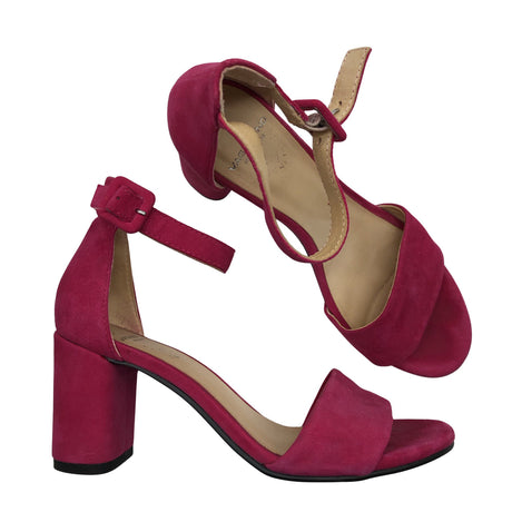 Unisex Vagabond - Heeled sandals, size 37 - Pink ()