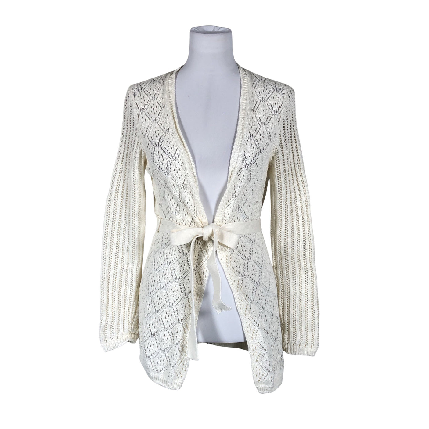 Unisex Lanidor - Cardigan, size 36 - Natural white (1)