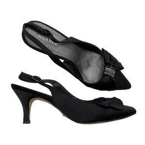 Unisex Menbur - Evening high heels, size 38 - Black (1)