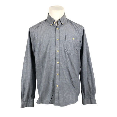 Unisex Barbour - Collared shirt, size L - Blue ()