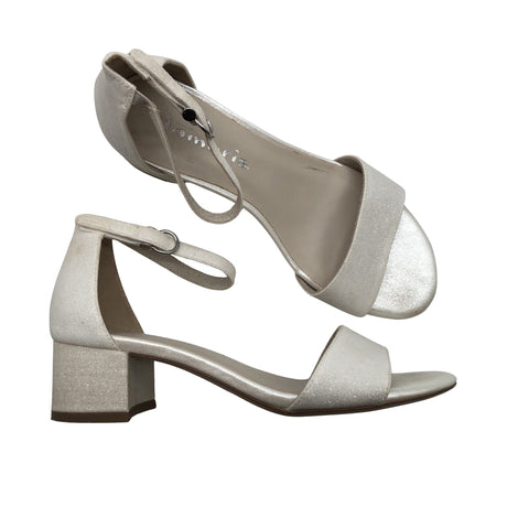 Unisex Tamaris - Evening high heels, size 37 - White ()