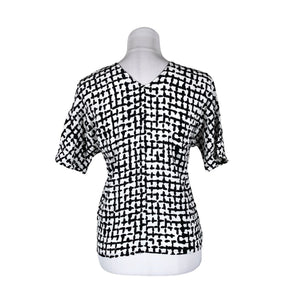 Unisex Marimekko - Short-sleeved blouse, size 36 - White (2)
