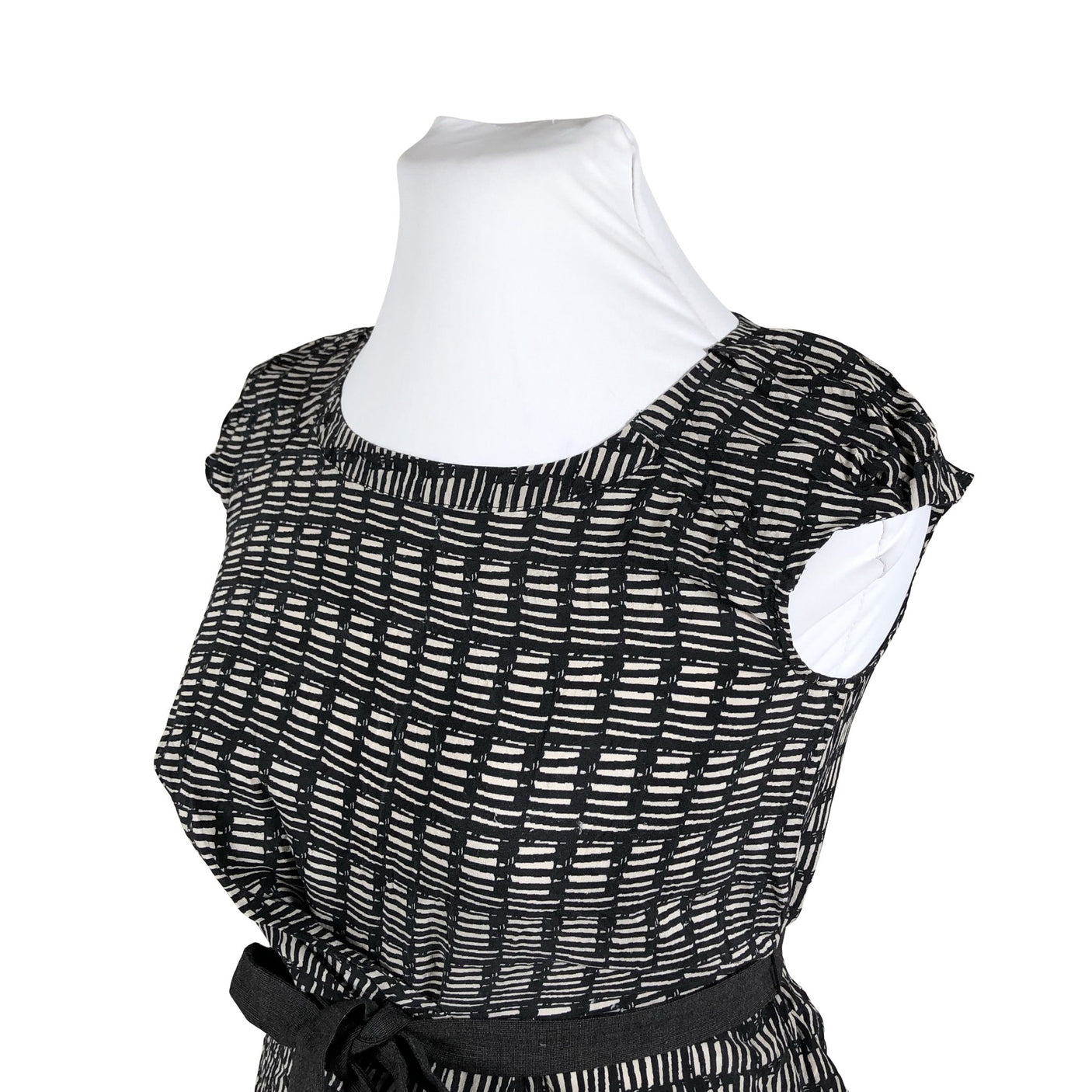 Unisex Weekend by MaxMara - Schiffon dress, size 42 - Black (3)