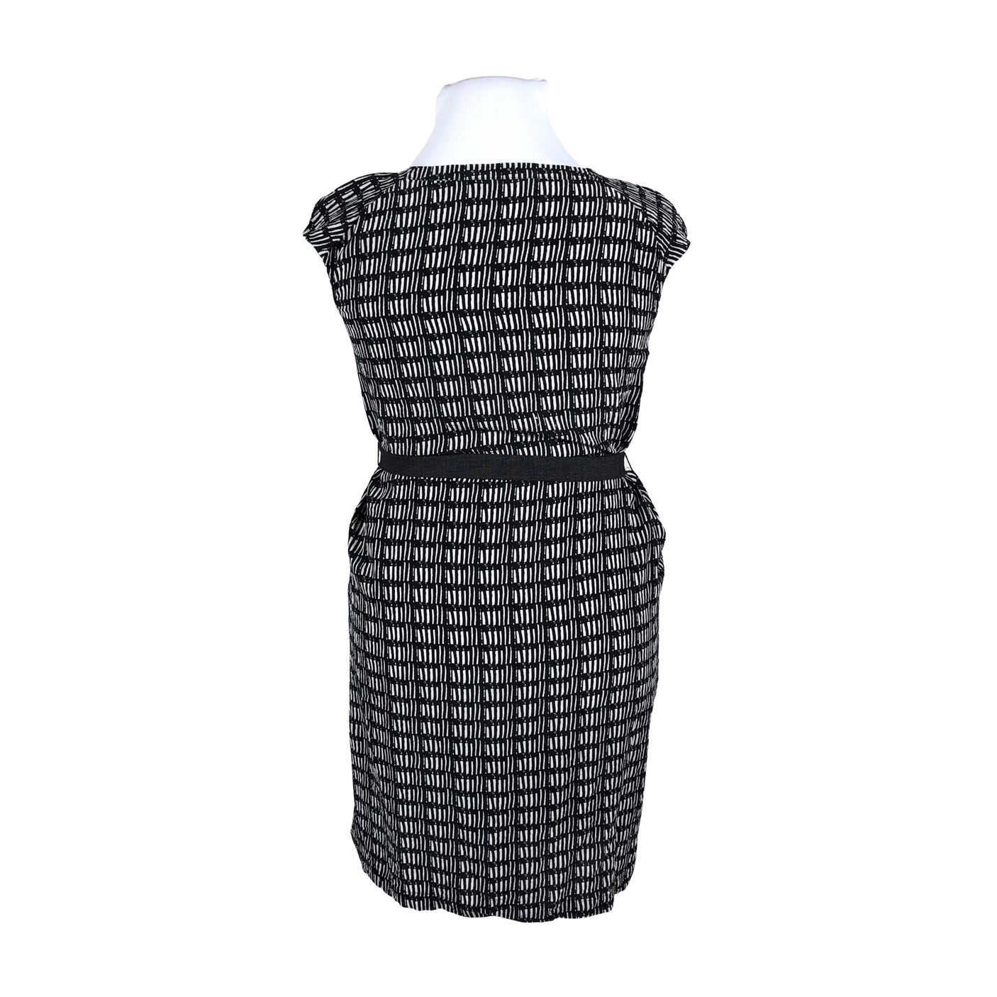 Unisex Weekend by MaxMara - Schiffon dress, size 42 - Black (2)