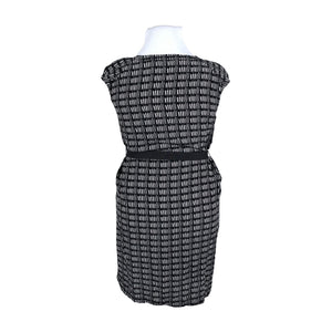 Unisex Weekend by MaxMara - Schiffon dress, size 42 - Black (2)