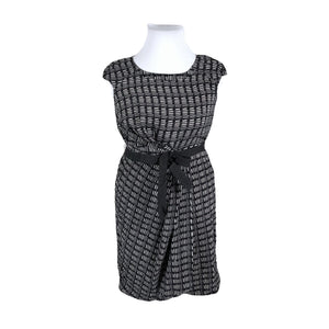 Unisex Weekend by MaxMara - Schiffon dress, size 42 - Black (1)