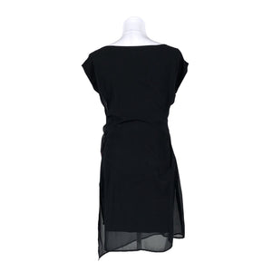 Unisex Desigual - Schiffon dress, size 40 - Black (2)