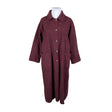 Unisex Gudrun Sjöden - Wool coat, size 42 - Wine red ()