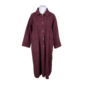 Unisex Gudrun Sjöden - Wool coat, size 42 - Wine red (1)