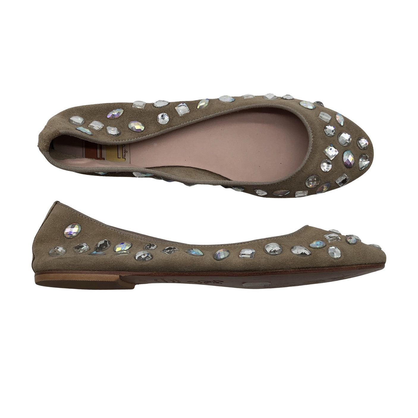 Unisex Pops by Versilia - Festive ballerinas, size 40 - Beige (1)