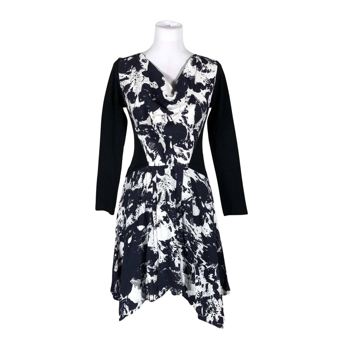 Unisex Reiss - Schiffon dress, size 36 - Blue (1)